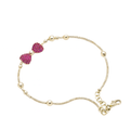 Womens Blossom Bow Anklet