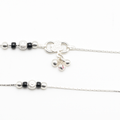 Black Bead Payal Anklet