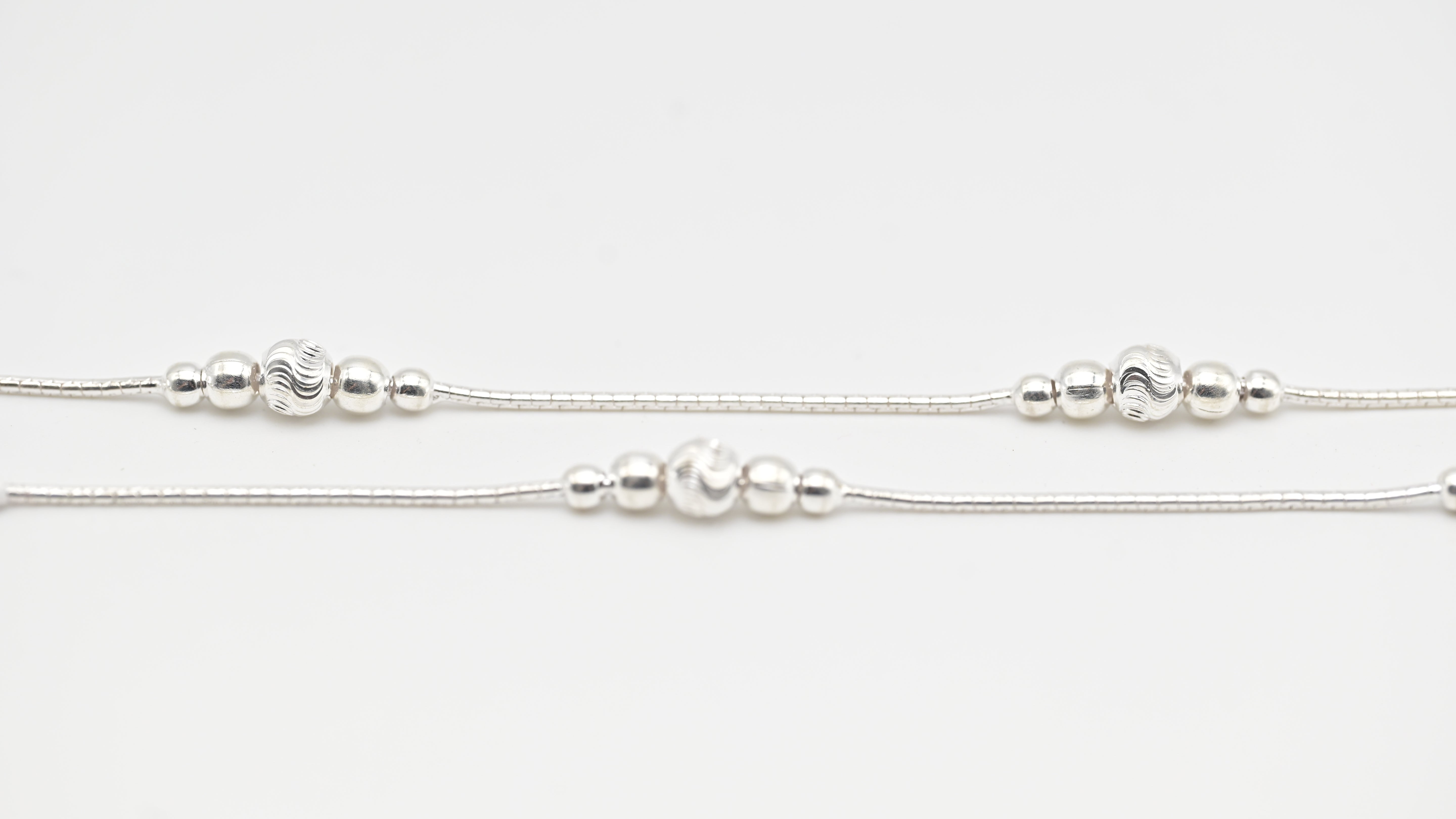 Elegant Silver Payal