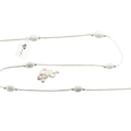 Elegant Textured Bead  Anklet