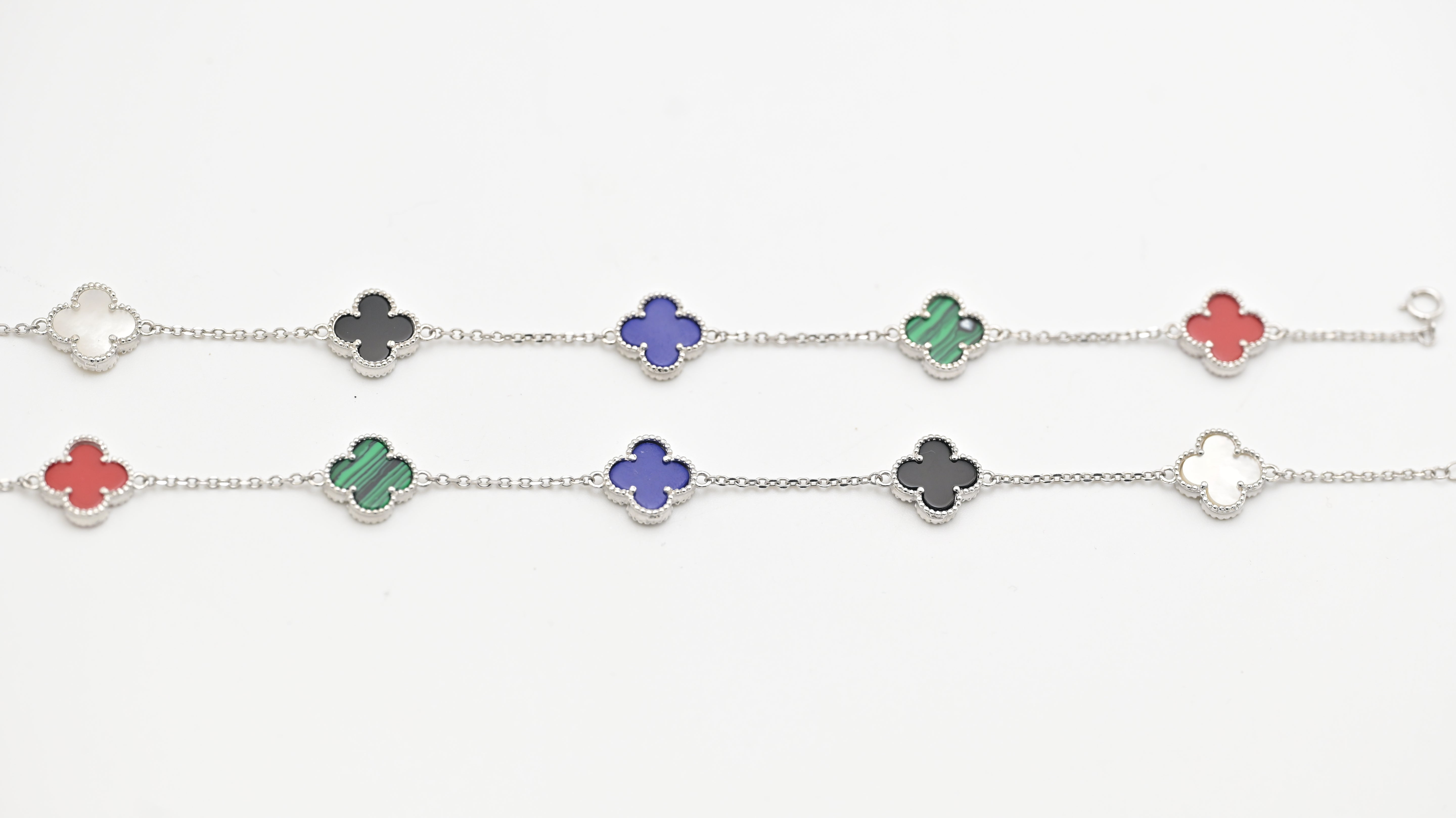 Clover Charm Anklet