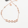 women  Rose Gold Anklet