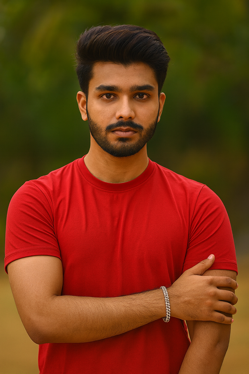 Men's Cuban Link Silver Bracelet