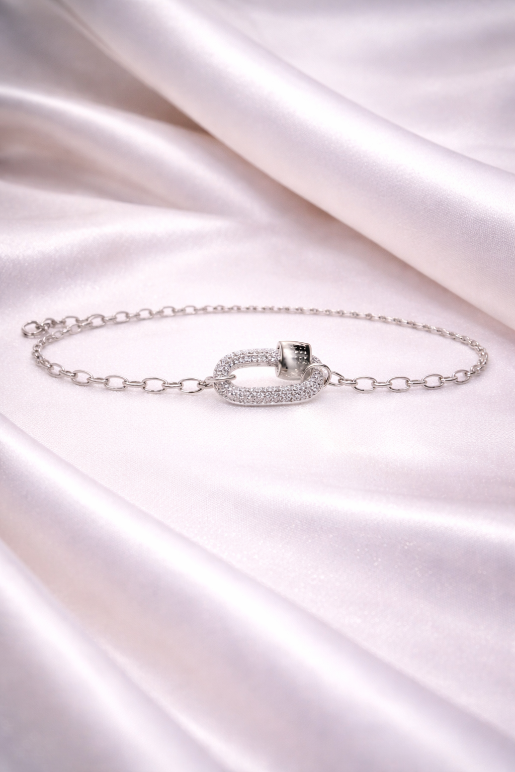 Pave Chain Bracelet