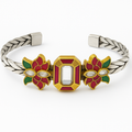 Kundan Floral Bracelet