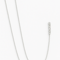 Silver Cable Chain Necklace