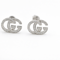Brand inspired G Zirconia Stud Earrings