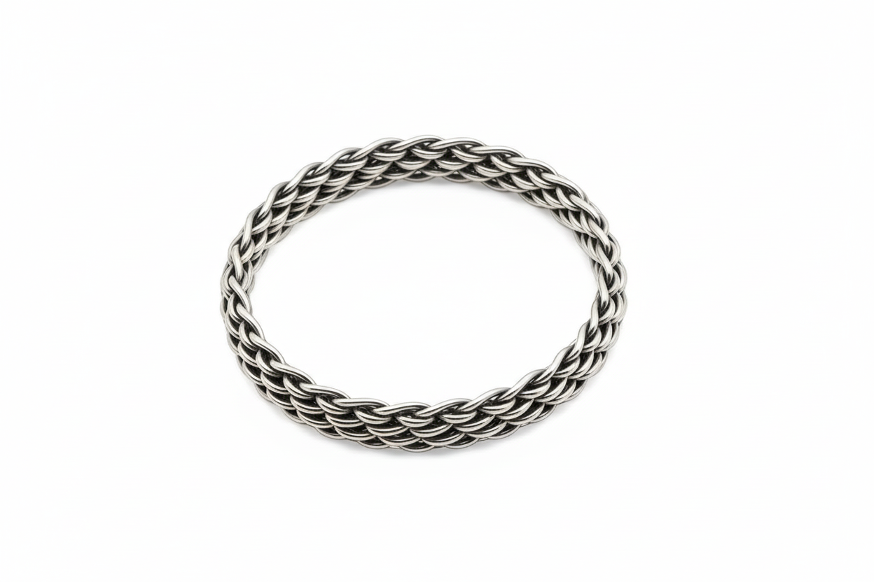 Woven Rope Cuff Bracelet
