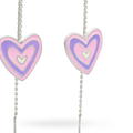 Heart/Cartoon Enamel Earrings