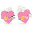 Heart with love Stud Earrings