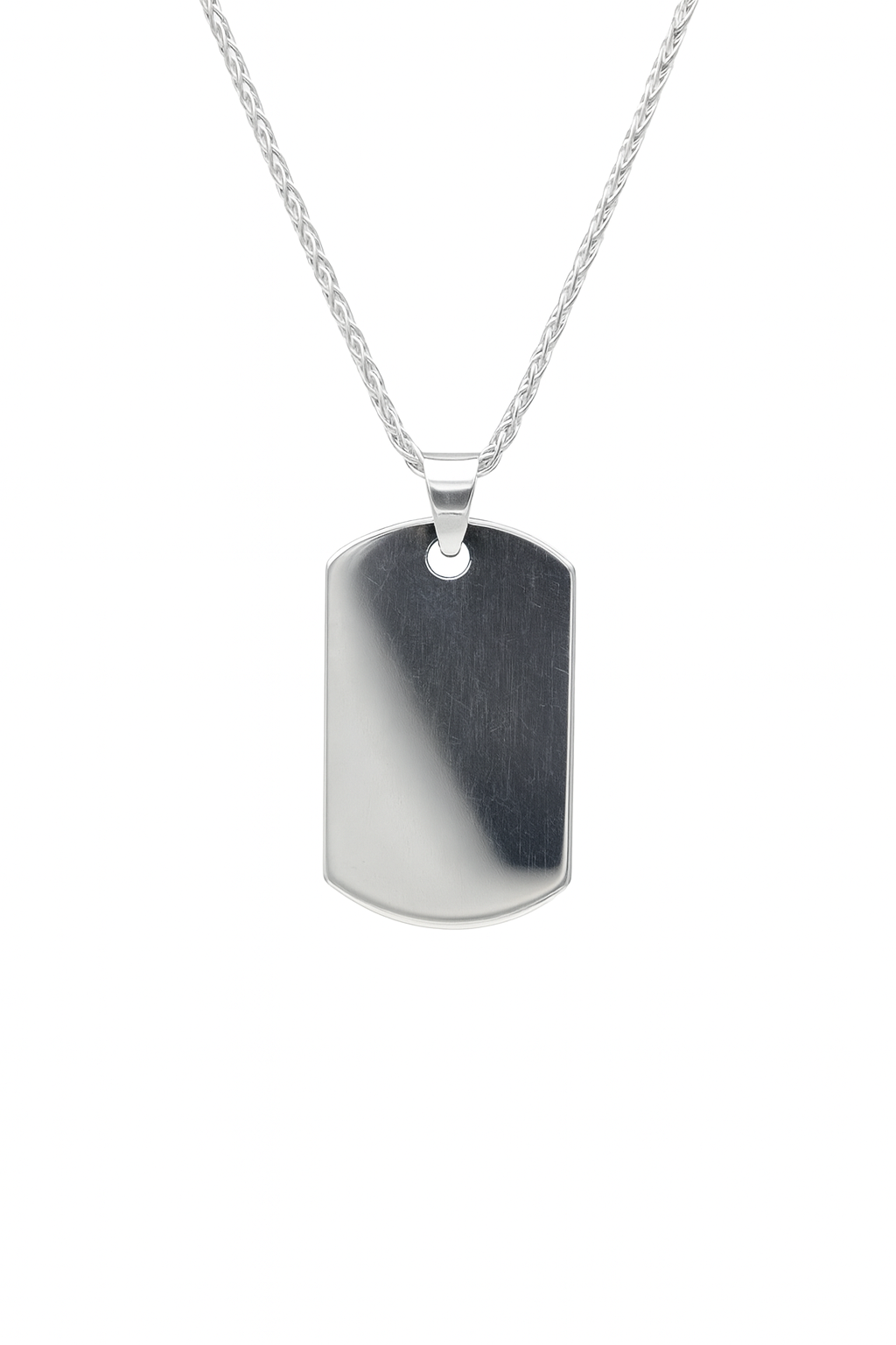 Rectangular Tag Pendant | Engravable
